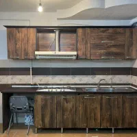 کابینت ام دی اف ۶ متر تمیز هود گاز سینک فروش فوری