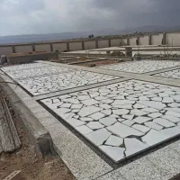 سنگ لاشه فرش تزیینات باغ و ویلا