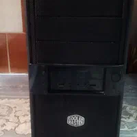 کامپیوتر کول مستر و مانیتور ۱۵ اینچ سامسونگ سالم