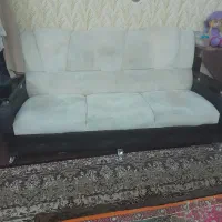 یک دست مبل ۷ نفره با میز وسط و عسلی|مبلمان خانگی و میز عسلی|اراک, |دیوار