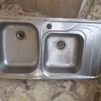 سینک ظرفشویی دوقلو توکار