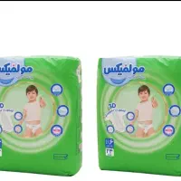 دو بسته پوشک سایز ۶