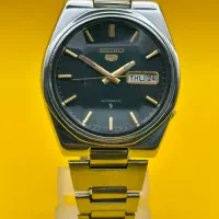 ساعت Seiko 5 قدیمی صفحه سبز