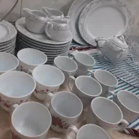 همه ظروف باهم ،ارکوپال والتر آلمان، چینی کریستال