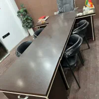 میز کنفرانس ۴ نفره قابلیت ۶ نفره|مبلمان اداری|رشت, چمارسرا|دیوار