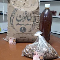 برنج عنبربو بخریدخرما و سرکه هدیه بگیرید