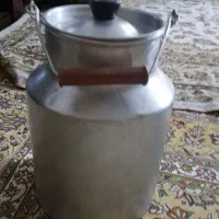 دبه ظرف روحی قدیمی آلومینیومی