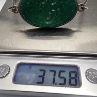 دست بند نقره عقیق مردانه با حکاکی