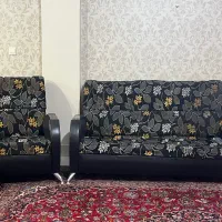 مبل ۷نفره تمیز پارچه و چرم