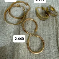 انگشتر وپلاک وگوشواره نو