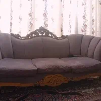 مبل نیمه سلطنتی تمیز کار کرده مناسب باغ