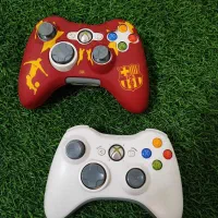 ایکس باکس 360 همراه دو دسته|کنسول، بازی ویدئویی و آنلاین|هشتگرد, شهرک اداری|دیوار