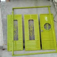 درب حیاط ماشین رو|مصالح و تجهیزات ساختمان|چمران, |دیوار