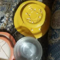 تعدادی ظرف|ظروف پخت‌وپز|نیشابور, فیض آباد|دیوار