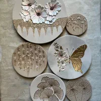 دیوارکوب برجسته دکوراتیو دکوری