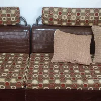 مبل هفت نفره ال .با یک سرخ کن  دولنگی 5 میلیون