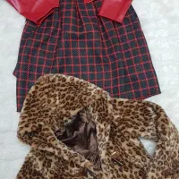 پالتو کاپشن کودک پیراهن مجلسی دخترانه لباس بچه