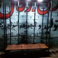 رگال ویترین کتابخانه قفسه جالباسی