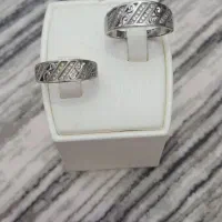 ست حلقه نقره زنانه و مردانه|جواهرات|آبیک, |دیوار