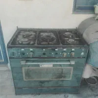 اجاق گاز طرح فر پنج شعله