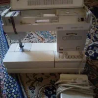 چرخ خیاطی راست دوز. گلدوزی دکمه زن