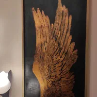 تابلو نقاشی دکوراتیو طرح بال