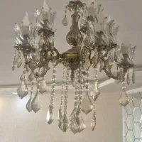 لوستر برنج نو نو|لوستر و چراغ آویز|شهرکرد, |دیوار