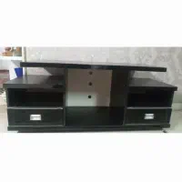 میز تلویزیون ام دی اف سالم بدون خط خش ریل کشو سالم