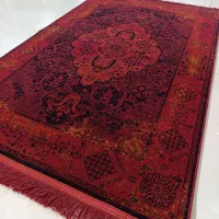 فرش قرمز قشقایی و گبه ای