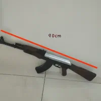 تفنگ تیر ژله ای طرح AK47 سایز واقعی