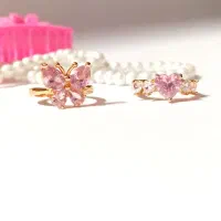 مجموعه انگشترهای فانتزی  نگین‌دار ،هدیه، کادو