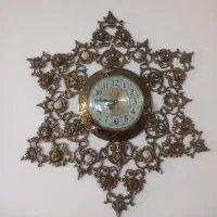 ساعت دیواری تمام برنز