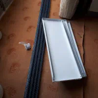 قفسه فلزی پیچ مهره ای بسیار تمیز