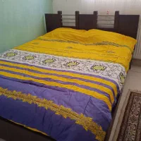 تخت دو نفره و تخت یک نفره همراه با تخت میزبان|تخت و سرویس خواب|بیرجند, |دیوار