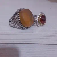 انگشترعقیق جز و یاقوت سرخ|کلکسیون اشیاء عتیقه|قوچان, |دیوار