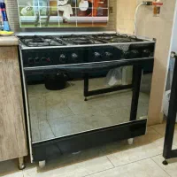 گاز 5 شعله فر دار و جوجه گردان