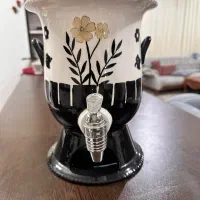 سماور سرامیکی وارمر دار