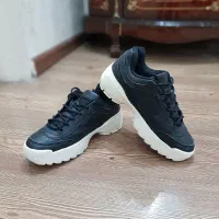 کتونی مشکی چرم خارجی سایز 38|کیف، کفش، کمربند|تهران, فرمانیه|دیوار