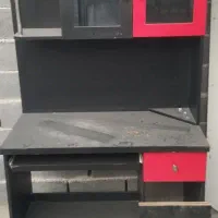 میز کامپیوتر چوبی