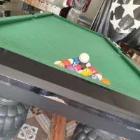 میز بیلیارد و میز پینگ پنگ و فوتبال دستی پایه دار