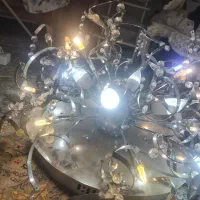 یک جفت لوستر استیل  مدرن|لوستر و چراغ آویز|تهران, جوادیه تهرانپارس|دیوار