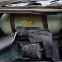 سمند ef7 دوگانه تصادفی مدل ۹۶|خودرو سواری و وانت|نقده, |دیوار