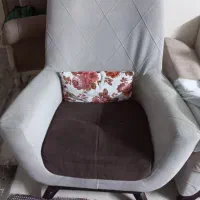 مبل راحتی۷نفره خوش رنگ پایه چوبی به بهترین پیشنهاد|مبلمان خانگی و میز عسلی|ری, شهادت|دیوار