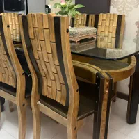 میز نهارخوری ۶ نفره چوب درجه یک