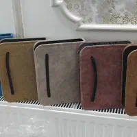 کلاسور بادوام مخمل طرح چرم۸۰برگ مناسب مدرسه دانشگا|لوازم التحریر|مشهد, عبادی|دیوار