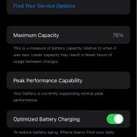 ایفون xsmax ۲۵۶گیگ باتری ۷۶پارتنامبر Zaa|موبایل|بیجار, |دیوار