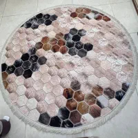 فرش گرد با قطر ۱.۵