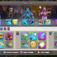 فروش اکانت کلش آف کلنز تان ۱۸|کنسول، بازی ویدئویی و آنلاین|تهران, دهقان|دیوار