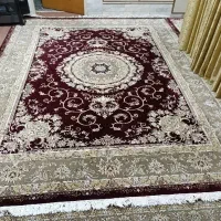 فروش فوری جفت قالی ۱۲ متری زرشکی