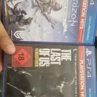 ps4 & ps5 دیسک بازی the last of us و horizone